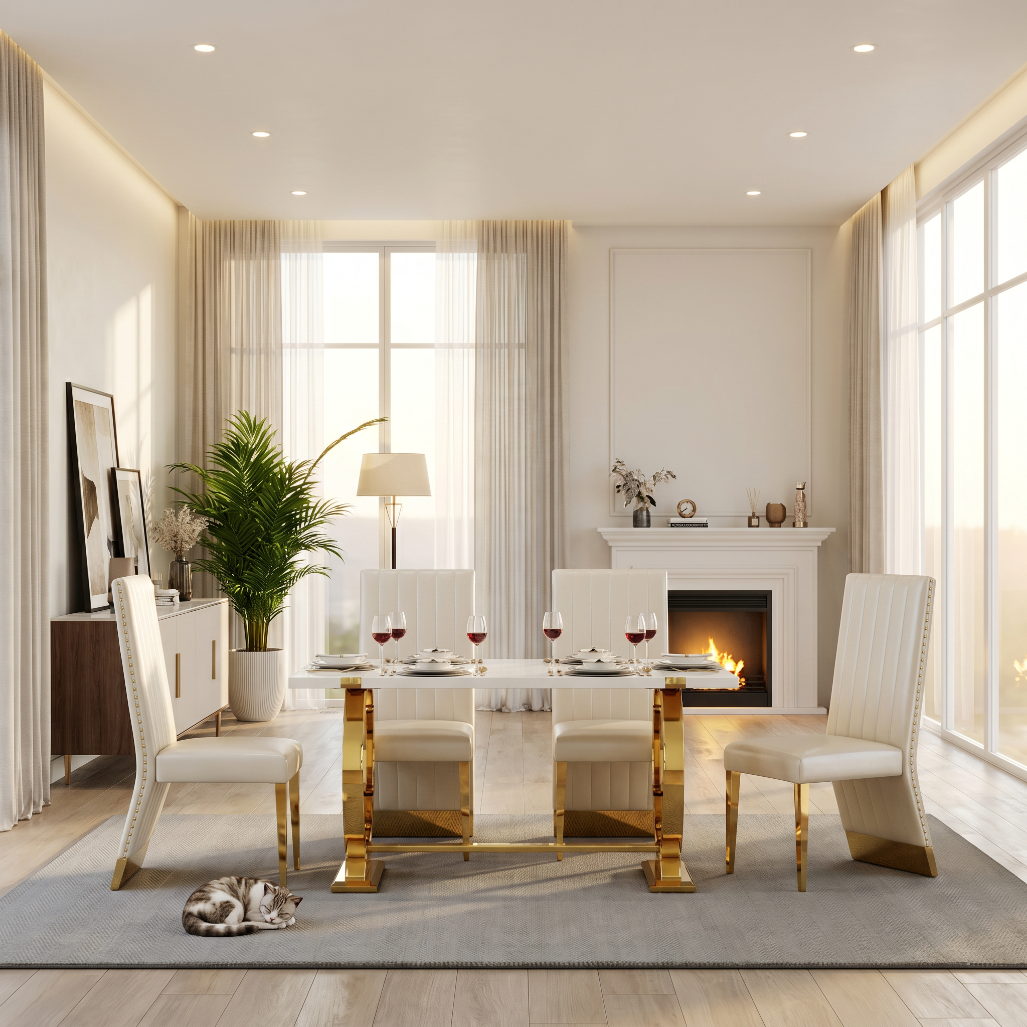 Felia Dining Set