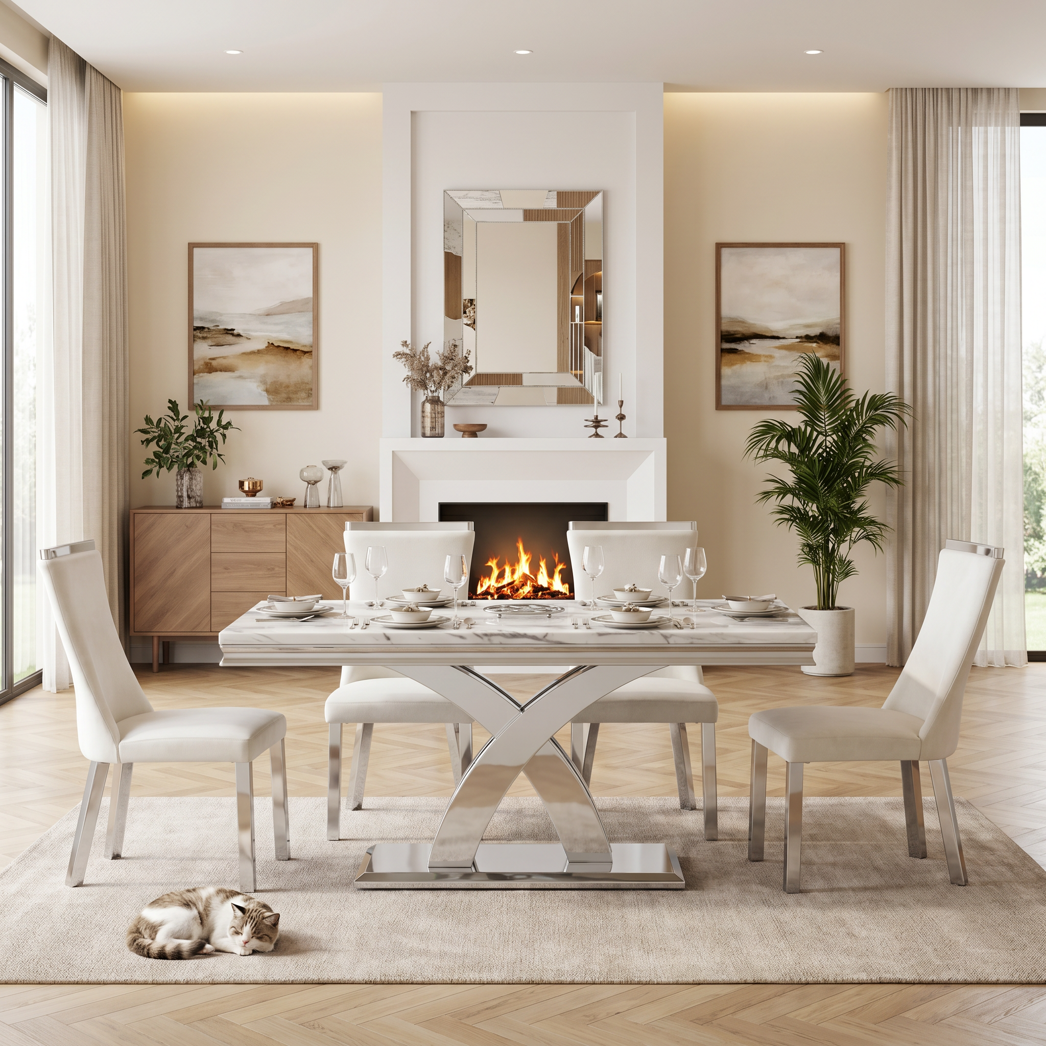 Pavia Dining Set
